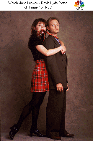 Daphne Moon and Niles Crane