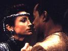 Major Kira Nerys and Benjamin Sisko