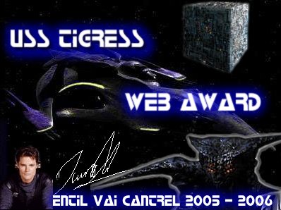 USS Tigress Web Award