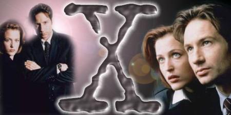 Dana Scully (Gillian Anderson) and Fox Mulder (David Duchovny)