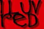 I luv red